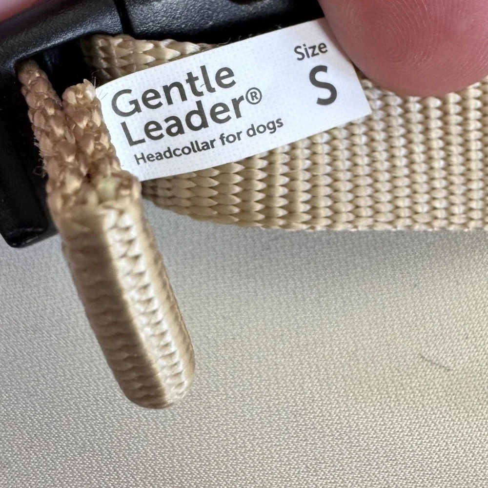 PetSafe Gentle Leader Headcollar Tan Small Dog No Pull Training Halter